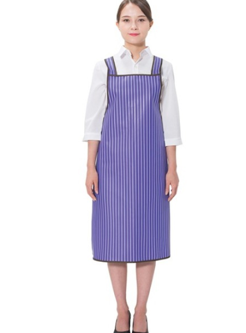 메쉬 줄무늬 H형 방수 앞치마(중) 6color